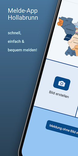 Android application Melde-App Hollabrunn screenshort
