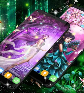 Forest fairy magical wallpaper - Apps on Google Play