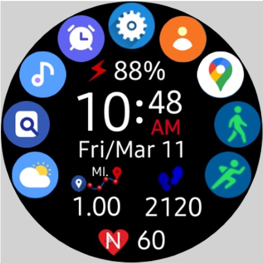Editable Apps Selector Screen 3