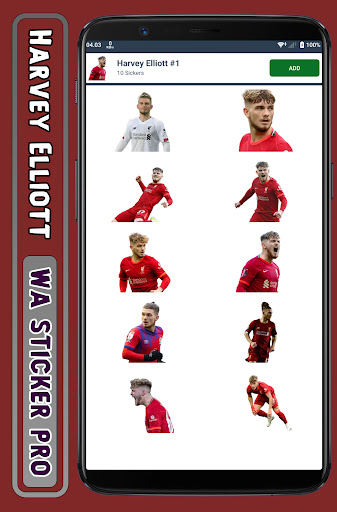 Harvey Elliott - WA Sticker Screen 3