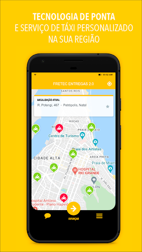 Android application Fretec Entregas 2.0 screenshort