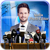 Media Photo Editor  -  Press Conference Photo Frame icon
