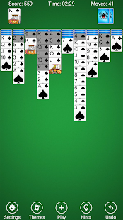 Spider Solitaire Varies with device screenshots 9