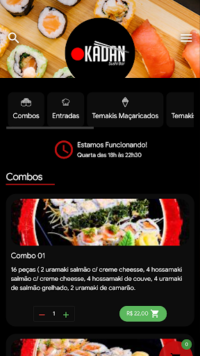 Kadan Sushi Bar Screen 2