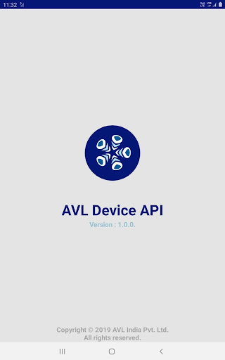 Android application AVLDeviceMobileAPI screenshort