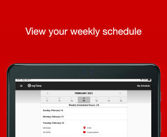 mytime target app store