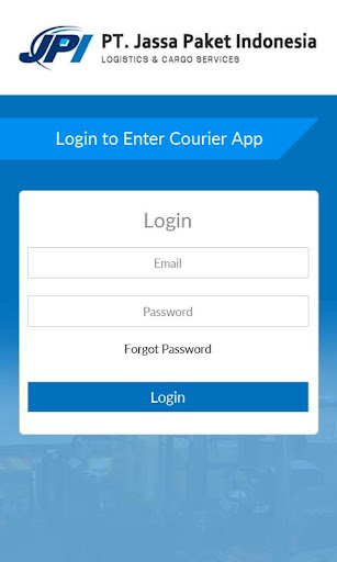 Android application JPI Courier screenshort