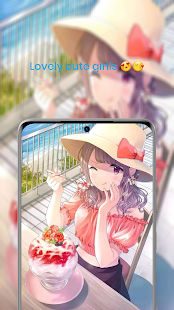 Girly Anime Wallpaper 5 APK screenshots 4