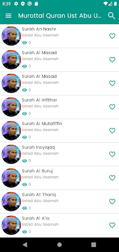 Murottal Quran Ust Abu Usamah Screen 3