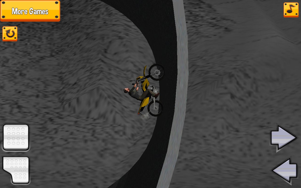 Android application Bike Tricks: Mine Stunts screenshort