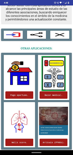 Webinars Salud. Screen 3
