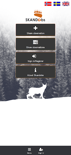 Android application Skandobs screenshort