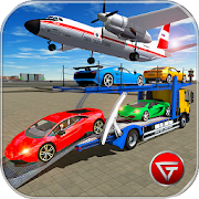 Cargo Airplane: Car Transporter Truck Driving Game  Icon