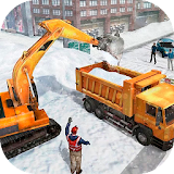 Snow Heavy Excavator Simulator icon