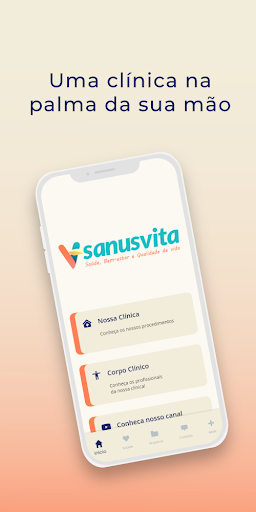 Android application Sanusvita - Saúde e Bem-Estar screenshort