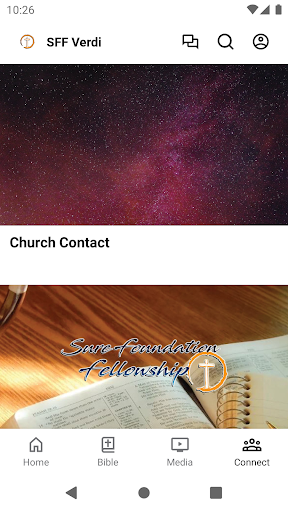 Sure Foundation Fellowship Screen 3