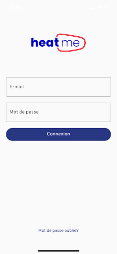 Android application Heat Me screenshort