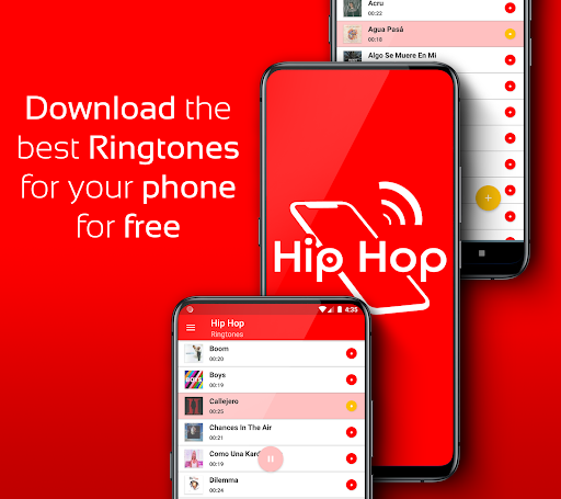 Android application Hip Hop Ringtones screenshort