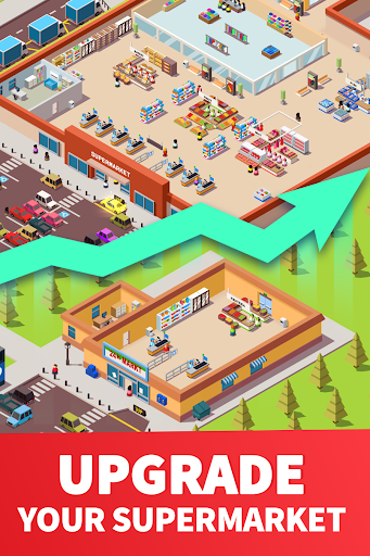 Idle Supermarket Tycoon - เกมร้านเล็ก ๆ