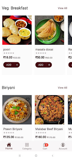 AlloFoods Online food delivery Screen 2