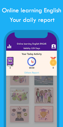 Android application EN45 - Learning English screenshort