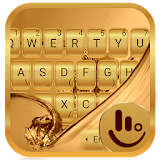 Samsung Galaxy Gold Keyboard Theme icon