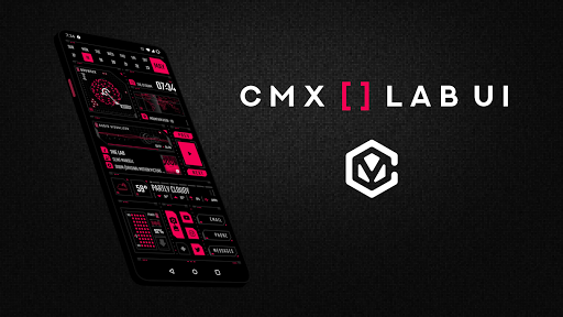 Android application CMX - Lab UI · KLWP Theme screenshort