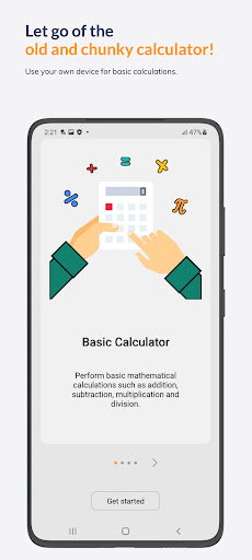 Screenshot of Calctic - Calculator ++