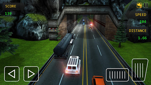 Captura de Pantalla 16 Carretera de tráfico en el coc android