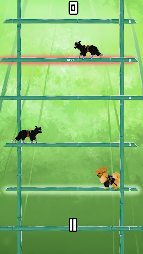 Android application Ikki Samurai Jump screenshort