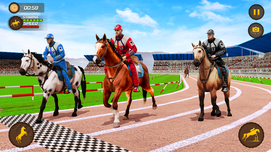 Horse Racing Game: Horse Games MOD APK screenshot