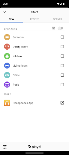 Pioneer Music Control App Screen 2