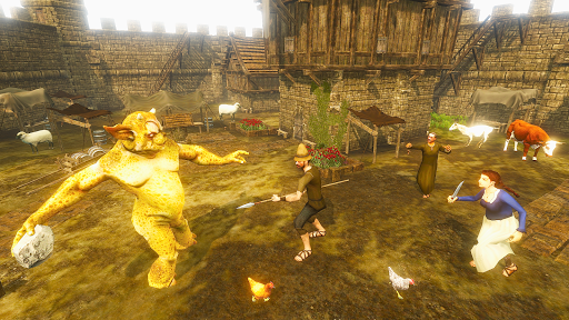 Android application Angry Beast Simulator screenshort
