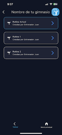 Fit Manage App Screen 3