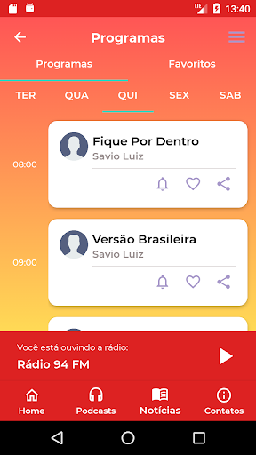 Rádio 94 FM - Lavras/MG Screen 3