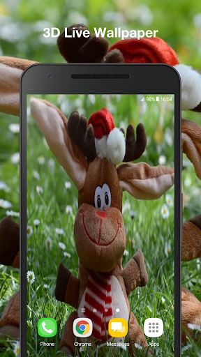 Android application Funny Toy Live Wallpaper screenshort
