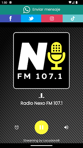 Android application Radio Nexo FM 107.1 screenshort