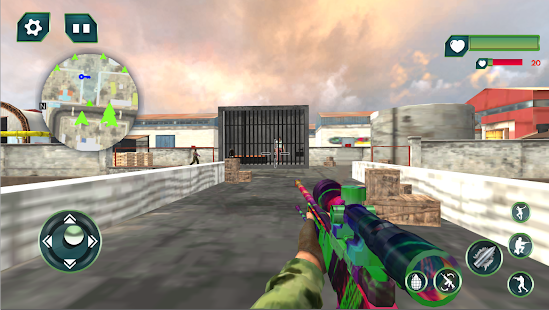 Anti strike fps shooting games 2 APK screenshots 1