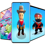 Cover Image of Download Live Wallpaper Stumble Guys  APK
