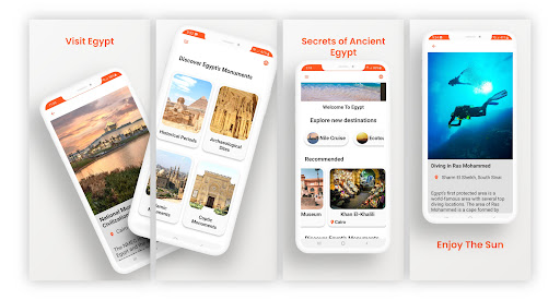 Android application Visit Egypt screenshort