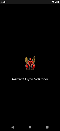 Android application Black Burn Fitness screenshort