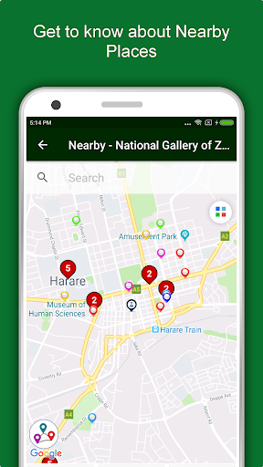 Screenshot of Zimbabwe Travel & Explore, Off