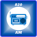 Cover Image of Download 820 AM Radio Stations Online  APK