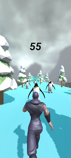 Android application Ninja Run screenshort