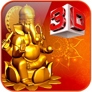3D Ganesh Live Wallpaper  Icon
