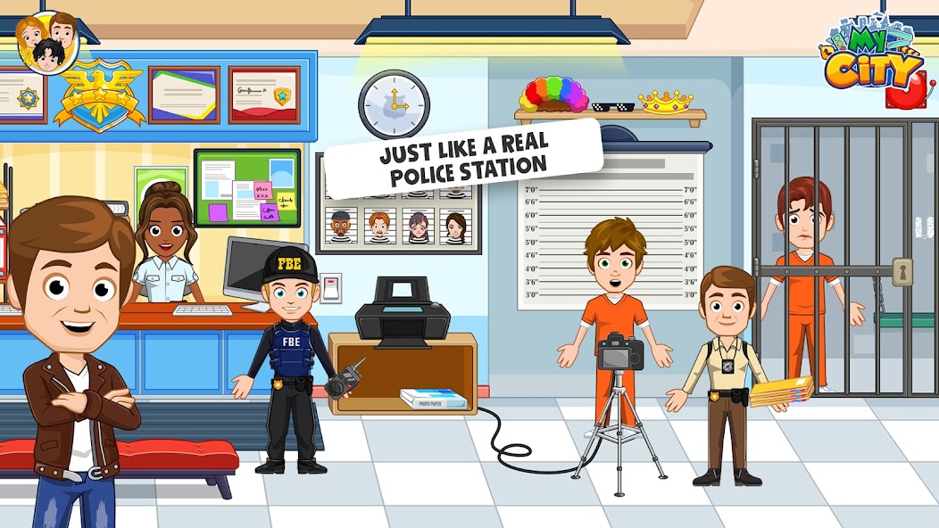 My City: Police Game for Kids banner