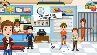 Game screenshot My City: Police Game for Kids apk download