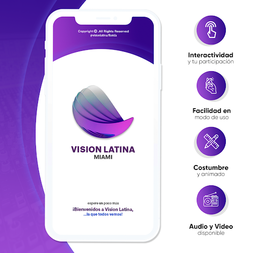Screenshot of Vision Latina Miami