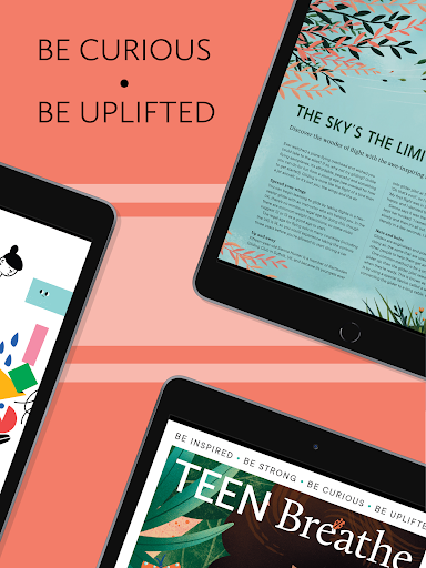 Screenshot of Teen Breathe Magazine