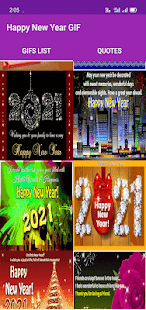 Happy New Year GIF 2021 6.0 APK screenshots 1